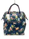 【中古】Cath Kidston◆リュック/コットン/NVY【バッグ】