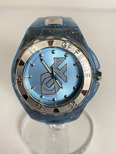 【中古】Gianfranco FERRE◆クォーツ腕時計/アナログ/BLU/GF.9024J【服飾雑貨他】 【中古】Gianfranco FERRE◆クォーツ腕時計/アナログ/BLU/GF.9024J【服飾雑貨他】