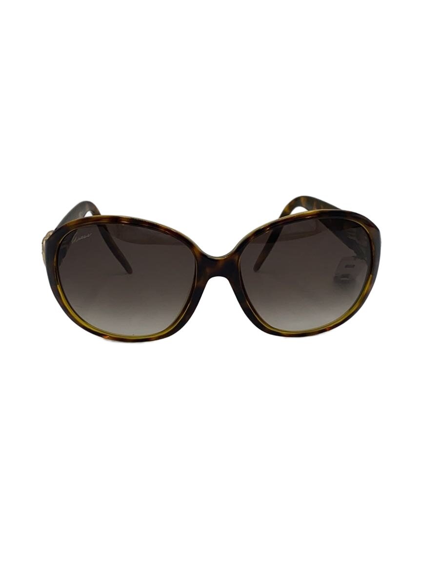【中古】GUCCI◆サングラス/ウェリントン/プラスチック/BRW/B...(4.0)