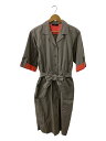 【中古】DIESEL◆7分袖ワンピース/S/BRW【レディースウェア】(4)
