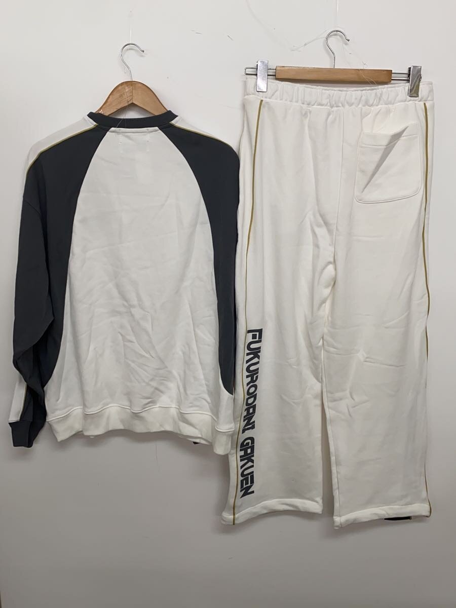 【中古】RAGE BLUE◆セットアップ/L/コットン/WHT/RB150015SJ【メンズウェア】