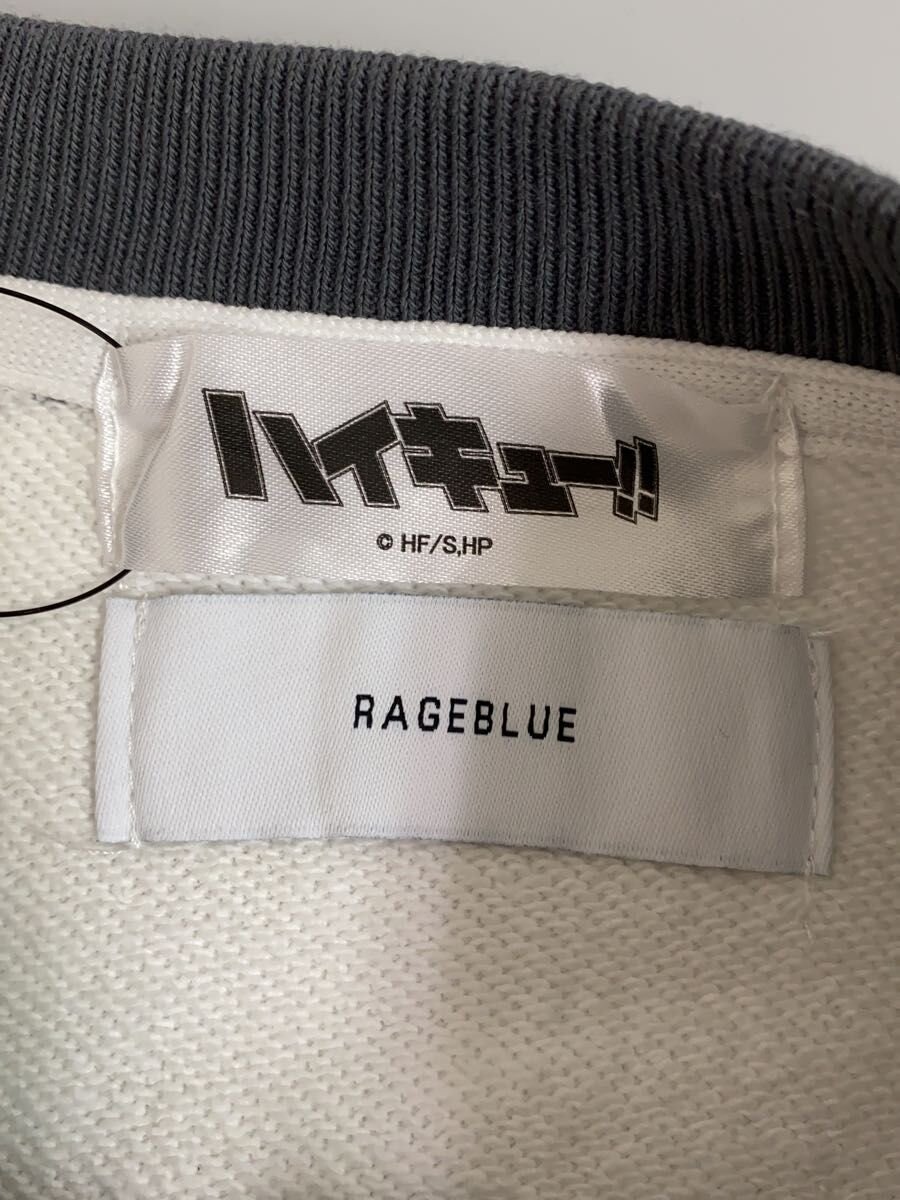 【中古】RAGE BLUE◆セットアップ/L/コットン/WHT/RB150015SJ【メンズウェア】