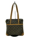 【中古】LOUIS VUITTON◆クーサンGM_モノグラム・キャンバス_BRW/PVC/BRW//【バッグ】