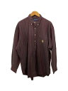【中古】RALPH LAUREN◆長袖シャツ/90s/ポニーなし/XL/コットン/BRD/ストライプ【メンズウェア】
