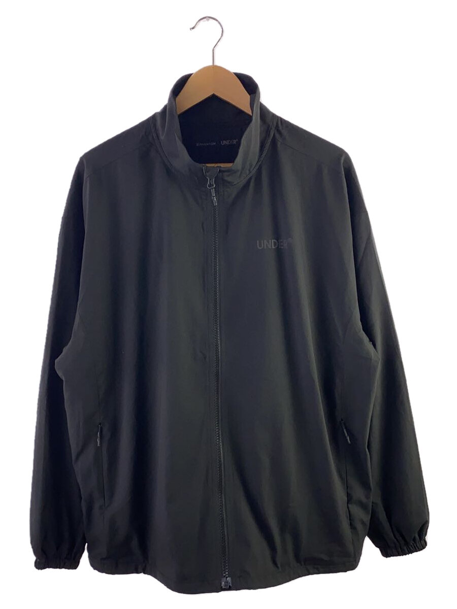 【中古】Hurley◆RIPSTOP JACKET/L/ポリエステル/BLK/J2403A167/PHANTOM×UNDER R【メンズウェア】