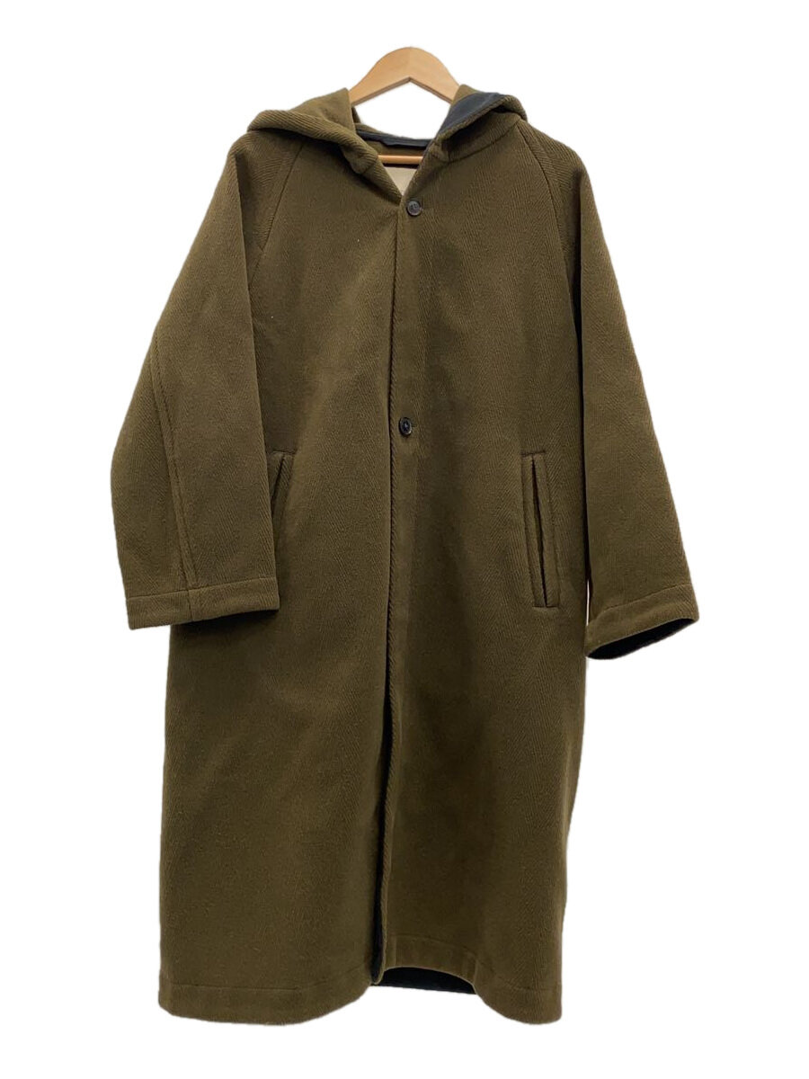 【中古】MACKINTOSH◆コート/S/ウール/KHK/無地/GM-115【レディースウェア】