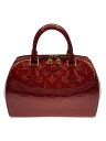 【中古】LOUIS VUITTON◆モンタナ_モノグラム・ヴェルニ_RED/エナメル/RED【バッグ】(4)