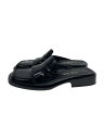 【中古】PRADA◆サンダル/35/BLK/レザー【シューズ】