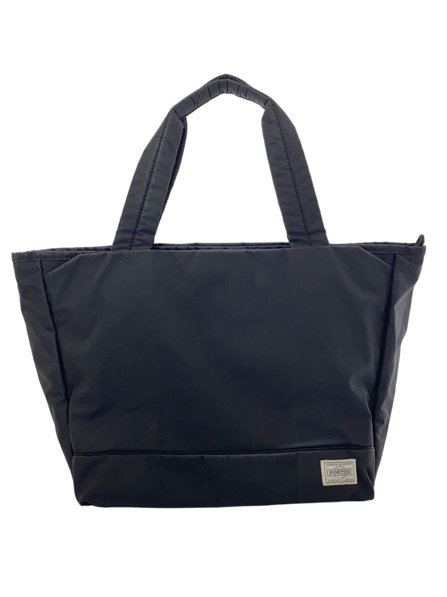 【中古】PORTER◆トートバッグ/--/BLK/無地【バッグ】