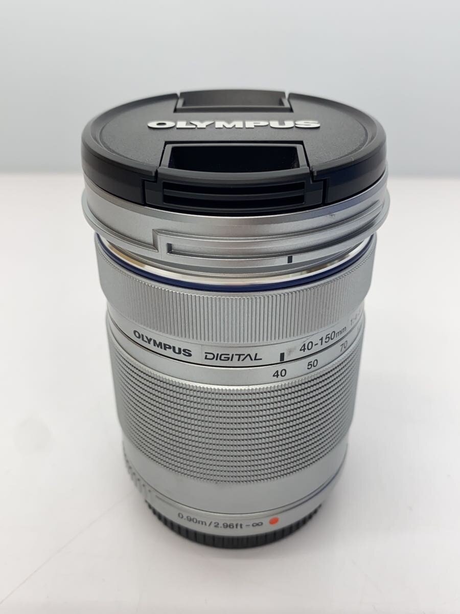 【中古】OM SYSTEM(OLYMPUS)◆レンズ M.ZUIKO DIGITAL ED 40-150mm F4.0-5.6 R [シルバー]【カメラ】