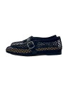 【中古】Mollini◆WALAIA-TOMO/MESH/フラットパンプス/37/BLK【シューズ】