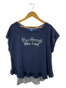 【中古】BURBERRY BLUE LABEL◆Tシャツ/38/コットン/NVY【レディースウェア】