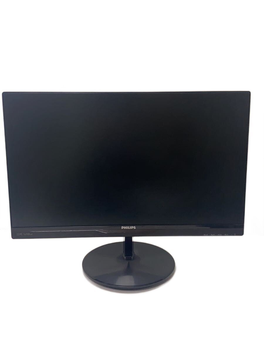 【中古】PHILIPS◆液晶モニタ・液晶ディスプレイ 224E5EDSB/11 [21.5インチ ブラックチェリー/ブラック]【パソコン】