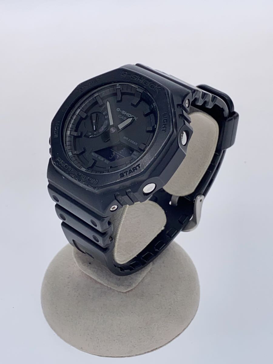 【中古】CASIO◆クォーツ腕時計・G-SHOCK/デジアナ/BLK/BLK【服飾雑貨他】