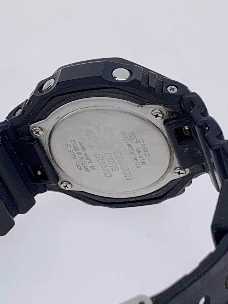 【中古】CASIO◆クォーツ腕時計・G-SHOCK/デジアナ/BLK/BLK【服飾雑貨他】