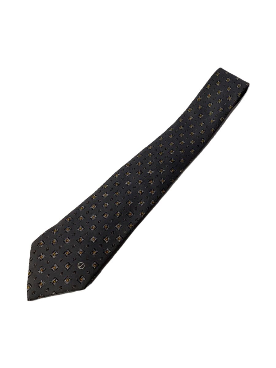 DUNHILL - 【中古】dunhill◆ネクタイ/シルク/GRY/ドット/メンズ【服飾雑貨他】