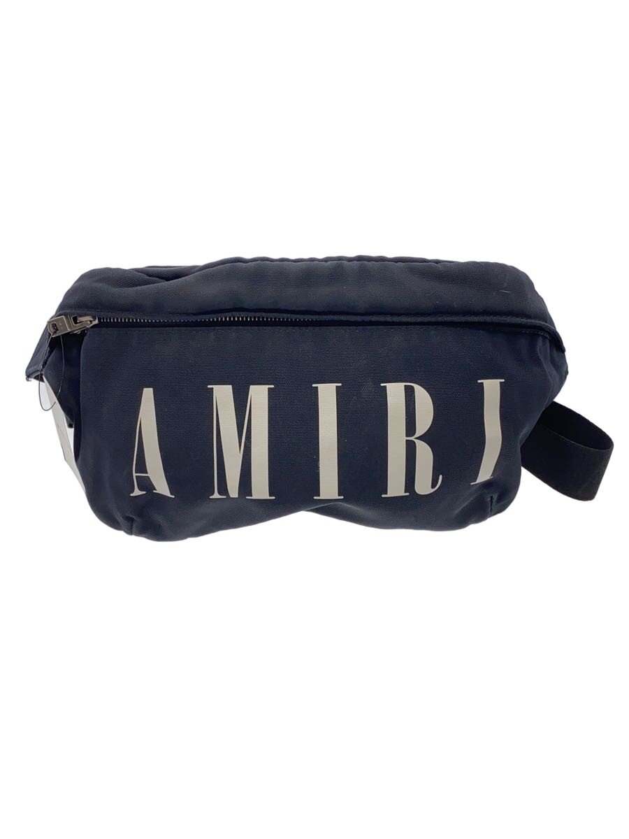 【中古】AMIRI◆ウエストバッグ/ナイロン/BLK//【バッグ】