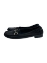 【中古】Salvatore Ferragamo◆ビットローファー/UK7/BLK/レザー【シューズ】(4)