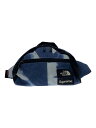 【中古】THE NORTH FACE◆Bleached Denim Print Roo II/ウエストバッグ/ポリエステル/BLU/nm72153i【バッグ】