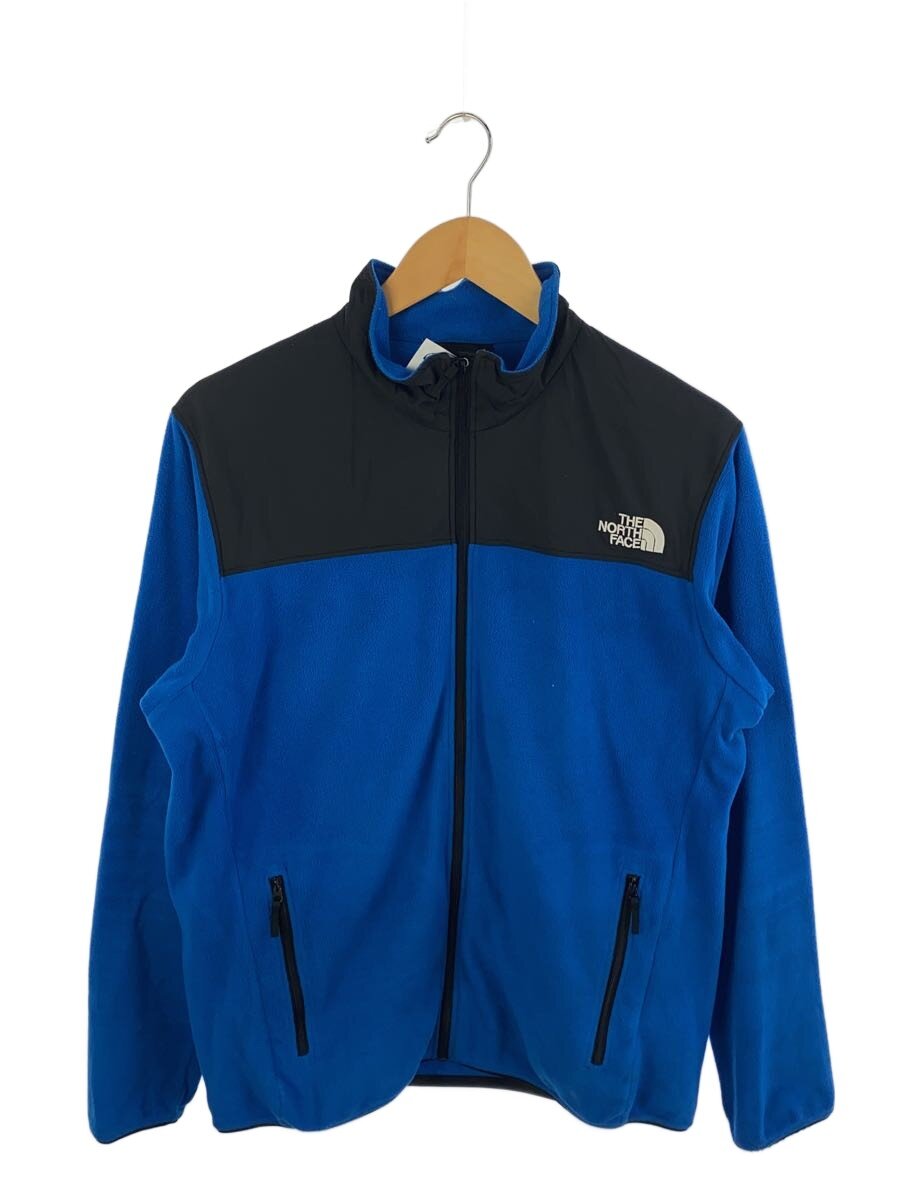 THE NORTH FACE◆MOUNTAIN VERSA MICRO JACKET_マウンテンバーサマイクロジャケット/L/ポリエステル/BL