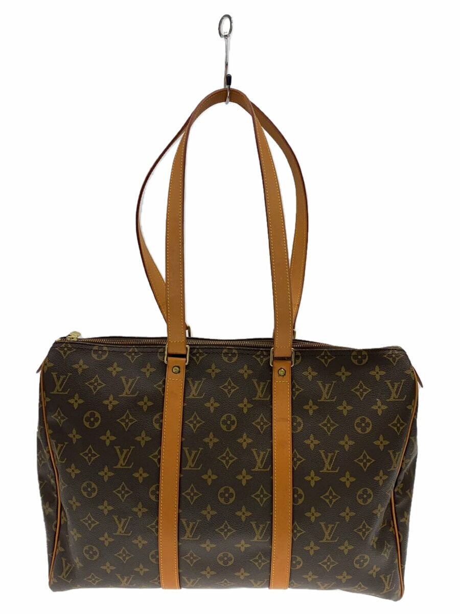 LOUIS VUITTON - 【中古】LOUIS VUITTON◆フラネリー45_モノグラム・キャンバス_BRW/PVC/BRW//【バッグ】