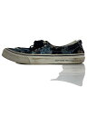 【中古】UNDERCOVER◆ローカットスニーカー/XL/BLK/UC1A4F02-1/パインデッキシューズ/21SS【シューズ】