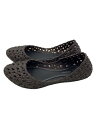 【中古】melissa◆サンダル/24cm/BLK【シューズ】