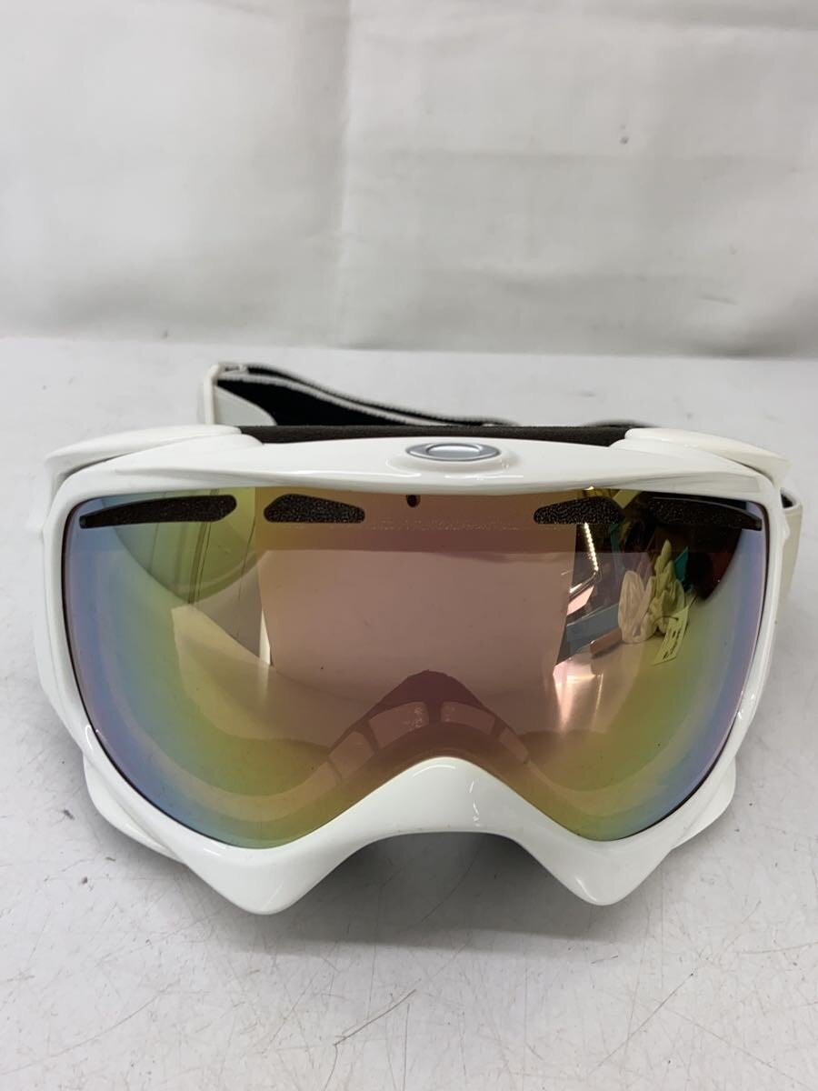 【中古】OAKLEY◆ウインタースポーツその他/WHT【スポーツ】