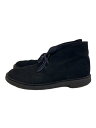 【中古】Clarks◆デザートブーツ/US9.5/ブラック/13292【シューズ】