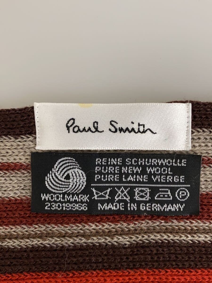 【中古】Paul Smith◆マフラー/ウール/マルチカラー/ストライプ/メンズ//【服飾雑貨...