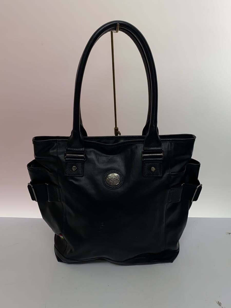 OROBIANCO - 【中古】Orobianco◆トートバッグ/--/BLK/無地/92461【バッグ】