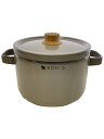 【中古】BONIQ◆鍋/容量:5.6L/GRY/IH対応【キッチン用品】