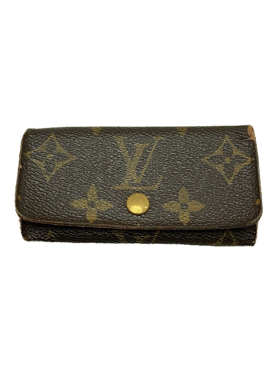 Other - 【中古】LOUIS VUITTON◆ミュルティクレ4_モノグラム・キャンバス_BRW/PVC/BRW/総柄/メンズ【服飾雑貨他】