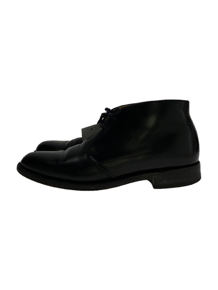 【中古】Loake◆チャッカブーツ/UK7.5/BLK/レザー/204053//【シューズ】