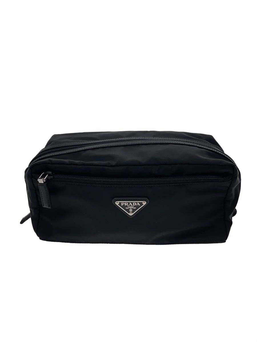 【ブランド】PRADA 【ブランドカナ】プラダ 【型番】 【程度】B 【サイズ】 【メインカラー】ブラック 【素材・生地】ナイロン 【キーワード】　　 2026/01/28 セカンドストリート会津城南店【4300】【中古】PRADA◆ポーチ/ナイロン/BLK【バッグ】 ブランド PRADA 型番 カラー ブラック 柄 素材・生地 ナイロン>色・素材について サイズ >サイズ表示について 実寸（cm） 【バッグ】 マチ：13.5 / 高さ：12 / 幅：25.5 / 持ち手：/ 【その他】 その他サイズ：/ 商品は　セカンドストリート会津城南店の店頭にて販売しております。商品に関するお問合わせは、お電話(TEL:0242-36-5355)にて、問合わせ番号：2343004529497をお伝えください。 配送方法やお支払い方法に関するお問い合わせは、サポートセンターまでご連絡をお願いします。 ※お電話の対応は営業時間内のみとなります。お問い合わせフォームでお問い合わせの際はご注文番号をご記入下さい