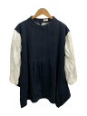 【中古】FRANKY GROW◆長袖ワンピース/--/コットン/NVY/OP-034【レディースウェア】(4)