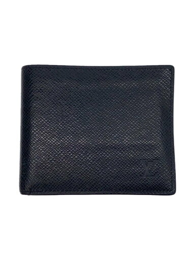 【中古】LOUIS VUITTON◆ポルト・フォイユ・アメリゴNM_タイガ_NVY/牛革/NVY/メンズ【服飾雑貨他】 【中古】LOUIS VUITTON◆ポルト・フォイユ・アメリゴNM_タイガ_NVY/牛革/NVY/メンズ【服飾雑貨他】