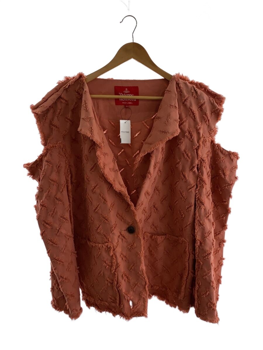 Vivienne Westwood RED LABEL◆ジャケット/O/コットン/PNK/16-12-401004//