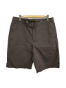 【中古】Timberland◆ショートパンツ/40/コットン/GRY/無地【メンズウェア】