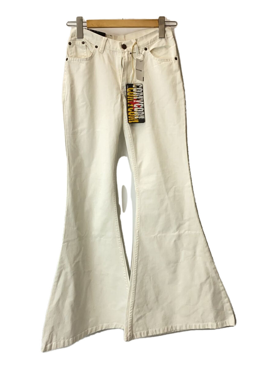 【中古】comycom/ボトム/27/コットン/WHT/無地【メンズウェア】