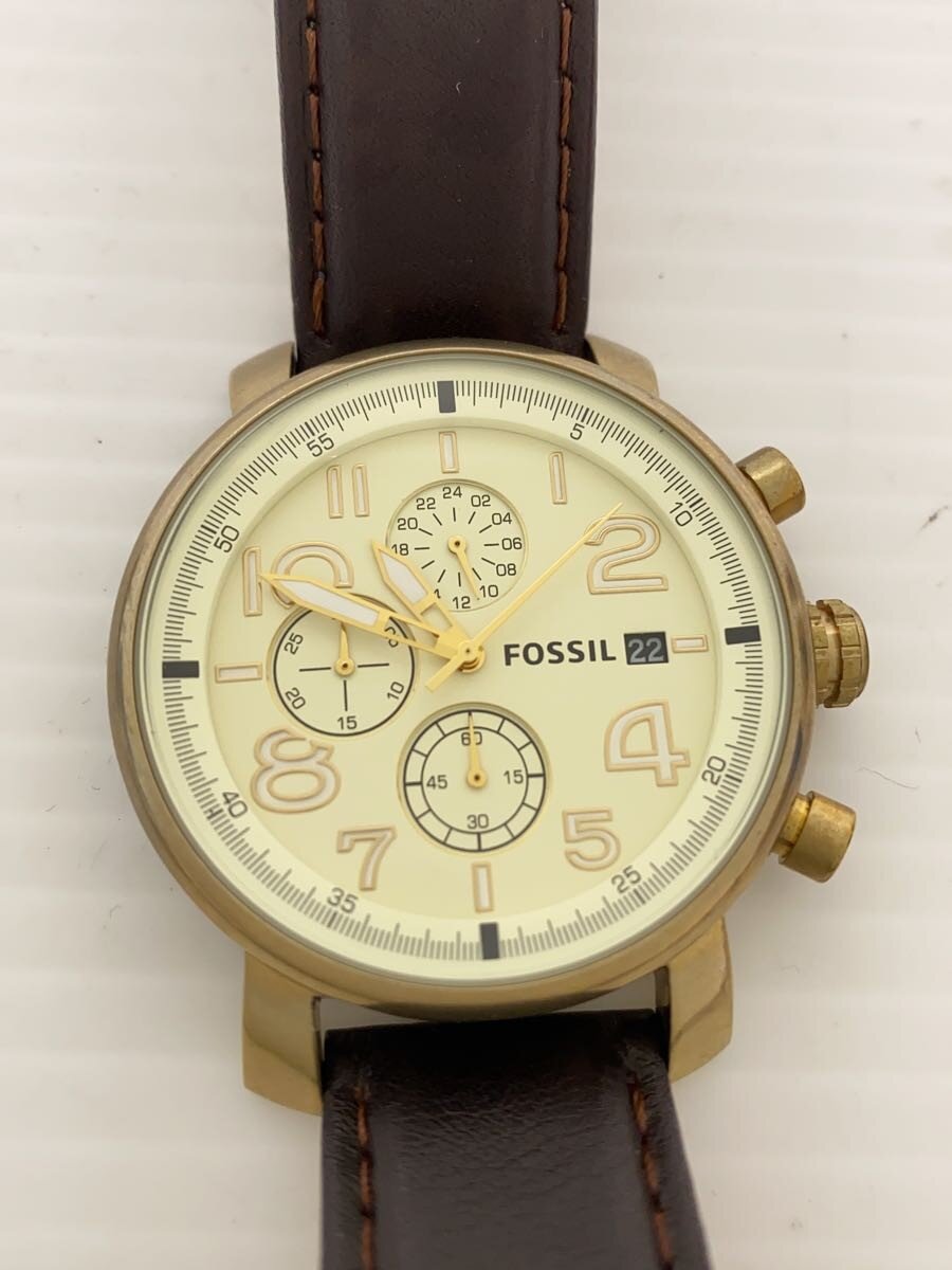 【ブランド】FOSSIL 【ブランドカナ】フォッシル 【型番】 【程度】B 【サイズ】 【メインカラー】クリーム 【素材・生地】レザー 【キーワード】　　 2026/01/27 セカンドストリート京都洛西店【3429】【中古】FOSSIL◆クォーツ腕時計/アナログ/レザー ブランド FOSSIL 型番 カラー クリーム 柄 素材・生地 レザー>色・素材について サイズ >サイズ表示について 実寸（cm） 【腕時計】 ケース縦：3.7 / ケース横：4.2 / 文字盤縦：4.2 / 文字盤横：3.7 / ケースの厚さ：1 / バンド幅：2 / 手首周り：/ 【その他】 その他サイズ：/ 商品は　セカンドストリート京都洛西店の店頭にて販売しております。商品に関するお問合わせは、お電話(TEL:075-335-0377)にて、問合わせ番号：2334297129532をお伝えください。 配送方法やお支払い方法に関するお問い合わせは、サポートセンターまでご連絡をお願いします。 ※お電話の対応は営業時間内のみとなります。お問い合わせフォームでお問い合わせの際はご注文番号をご記入下さい この商品に関する出品店舗からのコメント ベルト破損箇所有り