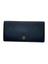 【中古】TIFFANY&Co.◆長財布/--/BLK/無地/レディース【服飾雑貨他】