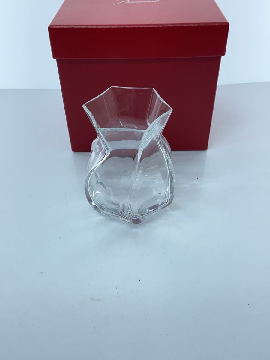 【中古】Baccarat◆壷・花瓶/CLR【インテリア小物・日用雑貨】