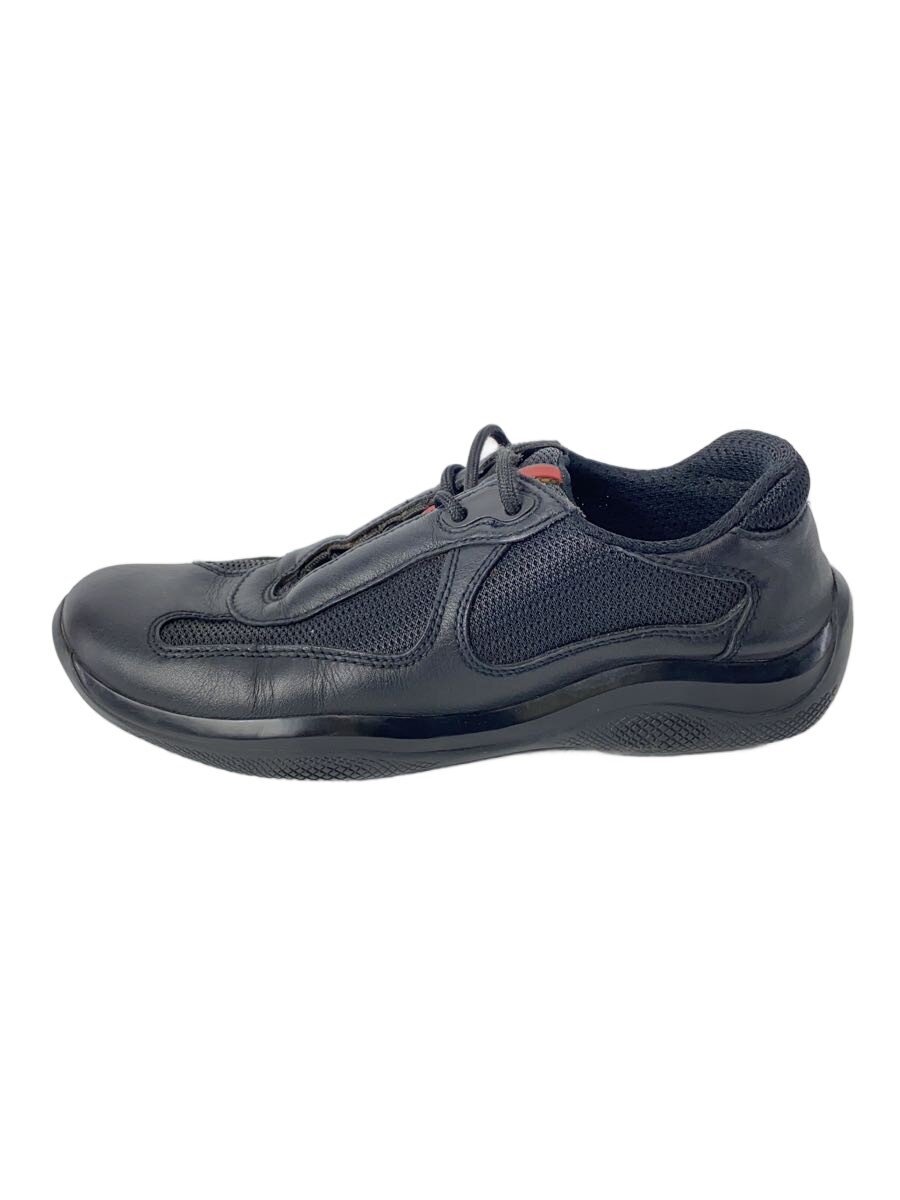 【中古】PRADA SPORT◆Americas Cup/ローカットスニーカー/36.5/BLK/PR 3163//【シューズ】