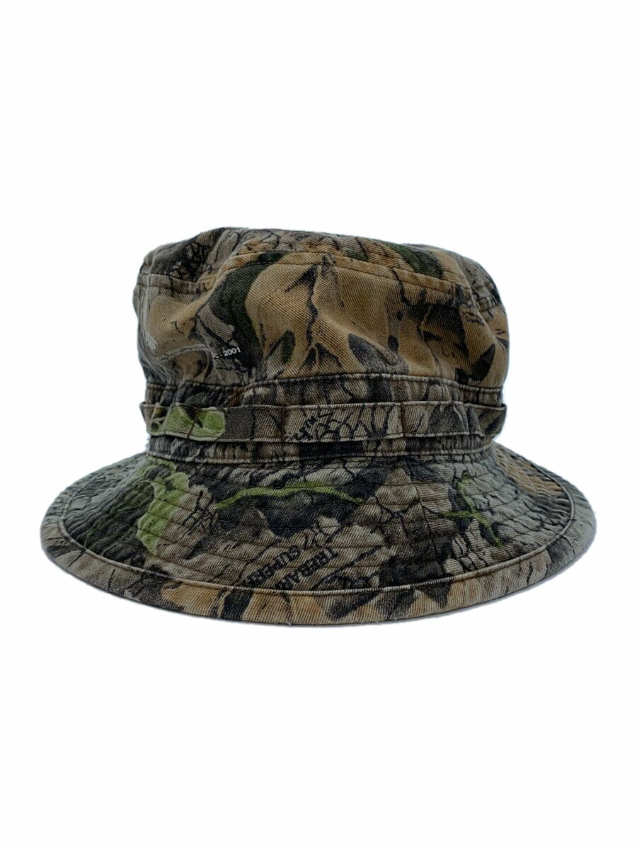 【中古】WTAPS◆REACON/HEAD MINDER/00s/リアルツリー/バケットハット/コットン/ブラウン/カモフラ/メンズ【服飾雑貨他】