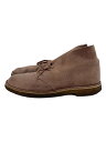 【中古】Clarks◆デザートブーツ/US9.5/13292/ベージュ【シューズ】