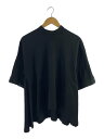 【中古】ENFOLD◆半袖カットソー/38/コットン/ブラック/300ES380-3200【レディースウェア】