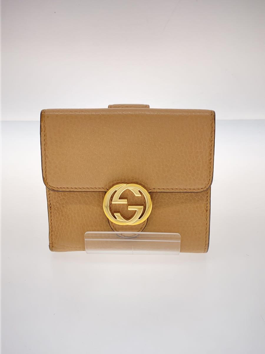 【中古】GUCCI◆2つ折り財布_インタ