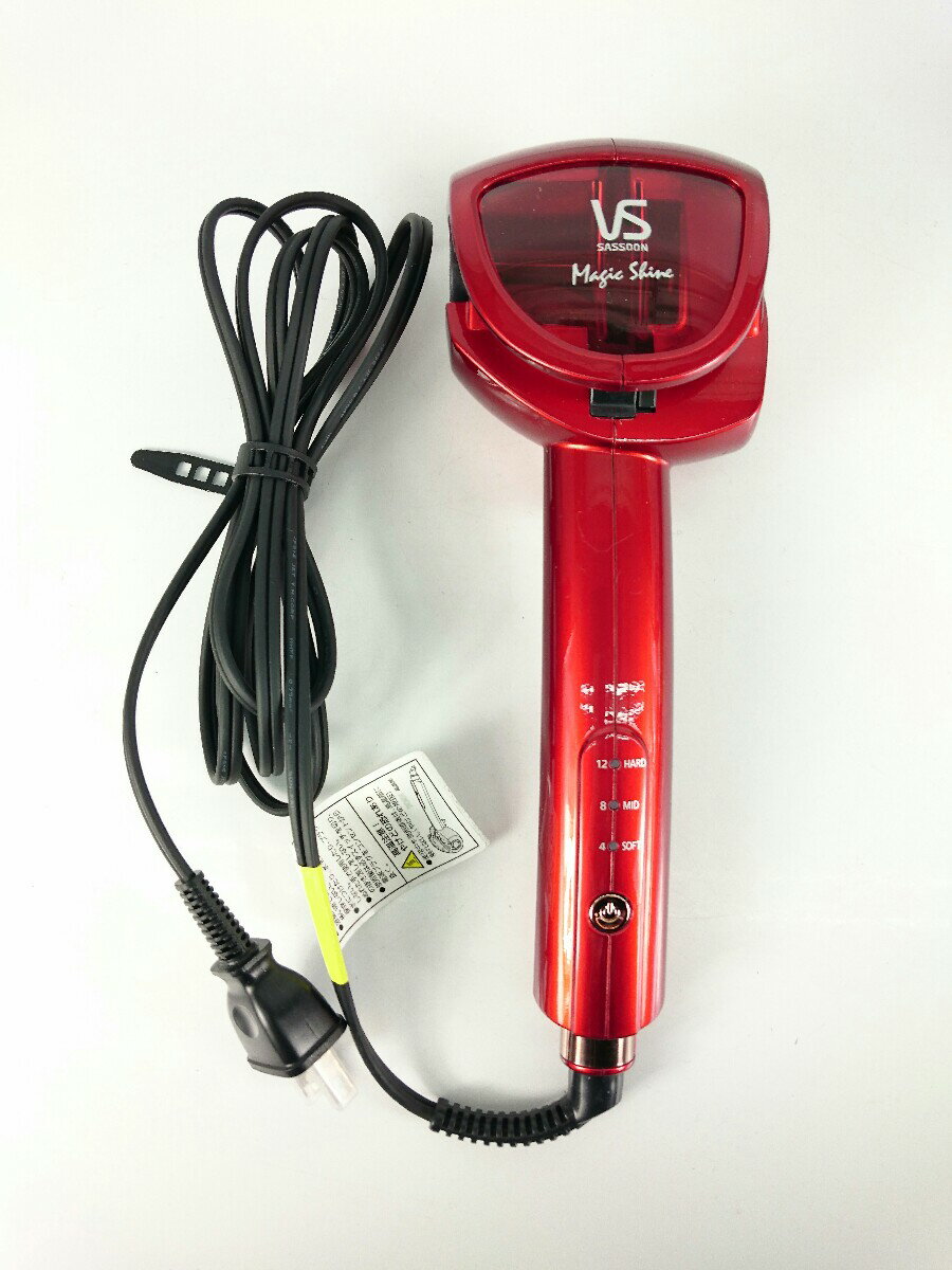 【中古】ヴィダルサスーン◆ドライヤー・ヘアアイロン マジックシャイン VSA-1110/RJ [レッド]【家電・ビジュアル・オーディオ】