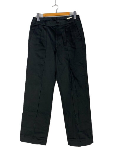 【中古】OLD JOE&CO.◆22AW/FRONT TUCK ARMY TROUSER/ボトム/34/コットン/ブラック/222OJ-PT04【メンズウェア】 【中古】OLD JOE&CO.◆22AW/FRONT TUCK ARMY TROUSER/ボトム/34/コットン/ブラック/222OJ-PT04【メンズウェア】